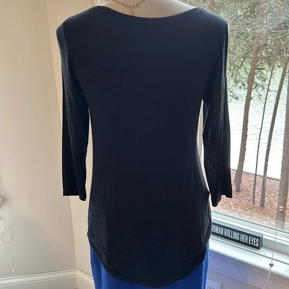 Beija Flor 3/4 Sleeve Tee, Size Small, EUC - Picture 5 of 7